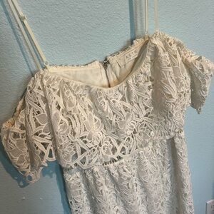 ASTR Lace Off-Shoulder Dress